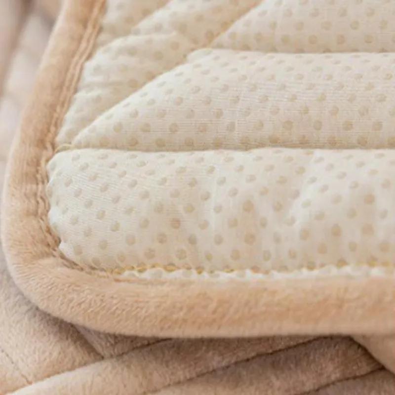 1PC Thicken Plush Sofa Cover Solid Color Anti-Slip Sofa Cushion L Shape Corner Soft Couch Towel for Home Living Room Decor