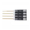 Hex Wrench Set 4 Pieces for RC Model Repairs 1 5/2 0/2 5/3 0mm Chrome Vanadium Steel Tools for Helicopters Cars Airplanes