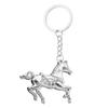 Zinc Alloy Horse Pendant Keychain Offering Long Time Durability Ideal For Keys Bags or Personal Style Enhancement
