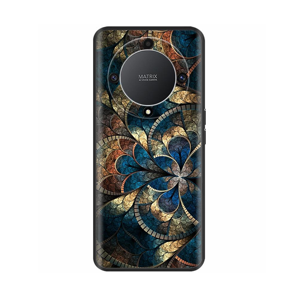 For Honor Magic6 Lite Case Honor X9b X9a Cover Soft Black TPU Bumper Protective Shell Phone Cases For Honor X9b Magic 5 6 Lite