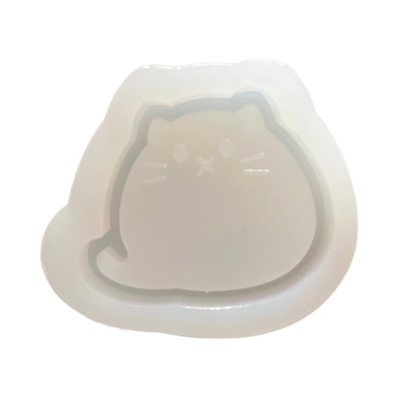 Quicksand Keychain Resin Molds Bear Rabbit Shaker Silicone Mold Unique Jewelry Making DIY Keychain Necklace Pendant Mold