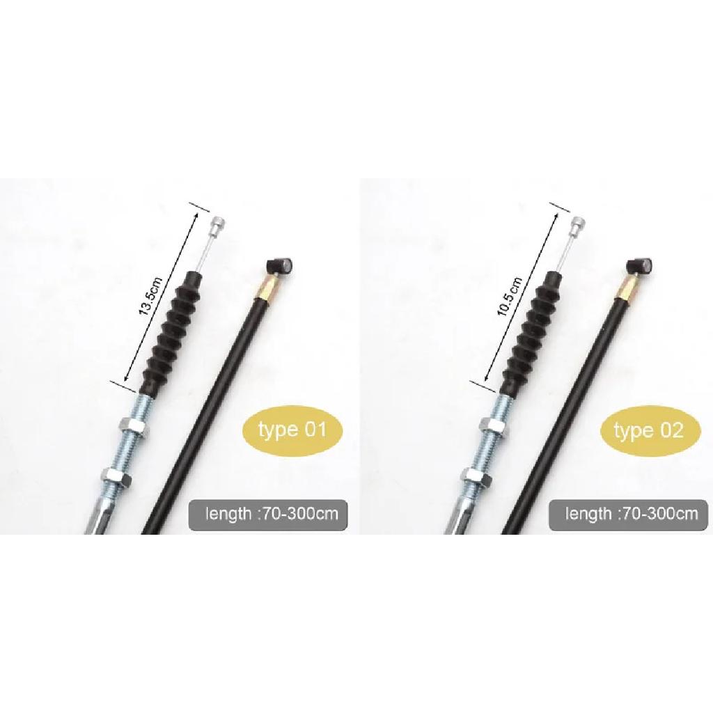 Motorcycle Clutch Cable 10.5cm Stroke Length Type 02 for 50cc 70cc 90cc 110cc 125cc 150cc 200cc 250cc Dirt Pit Bike ATV