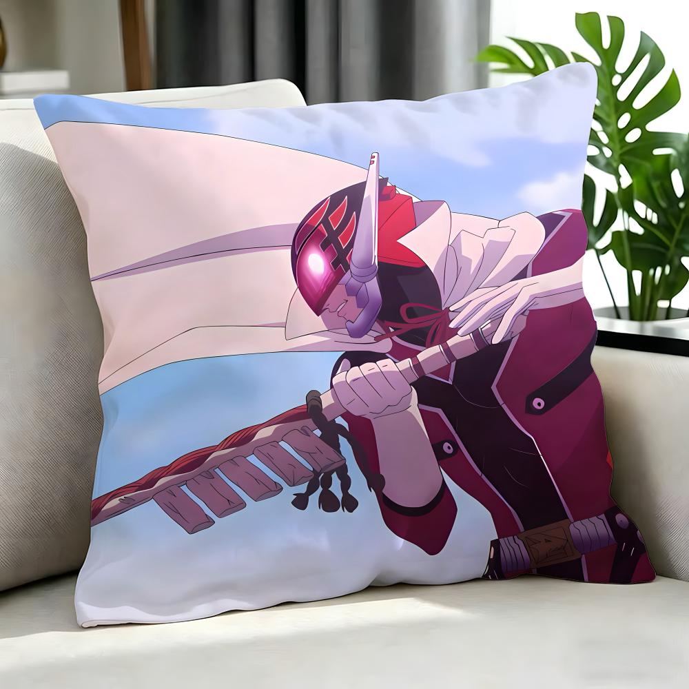 Anime Ranger Reject Cushion Cover Cushion Cover Set 4Pcs 50X50 45X45 40X40 Pillowcase Decorative Sofa Home Decor