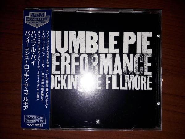 

CD HUMBLE PIE - Performance - Rockin The Fillmore PCCY10227 A&M 1991 Japan Rock Used