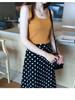 Women's Summer Sleeveless Black Knit Tank Top - Sexy Base Layer & Trendy Outerwear