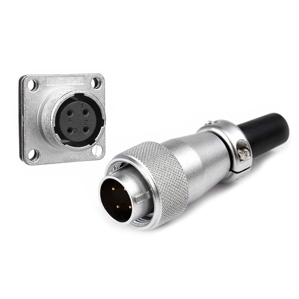 Upgrades Aviation Circular Connector Female Plug Secure & Stable Aviation Connector TQ+Z Male+Famale Base Connector Set