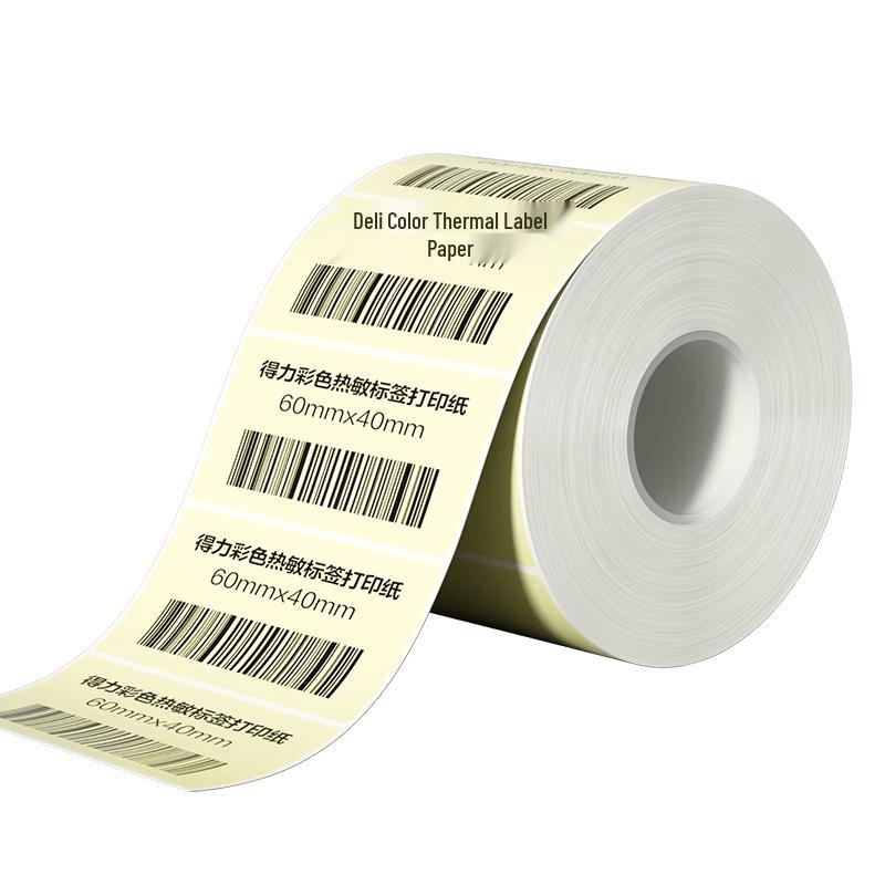 Deli Three-Proof Color Thermal Label Paper