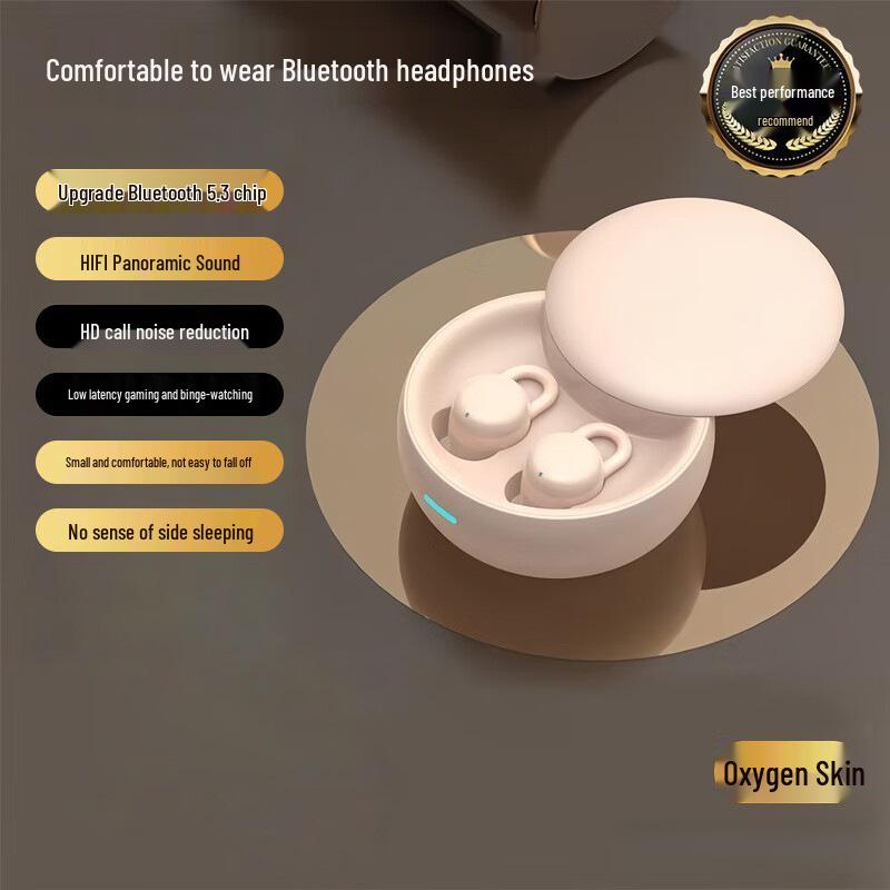 X68 Bone Conduction Wireless Noise-Cancelling Earbuds with Long Battery Life and High Sound Quality