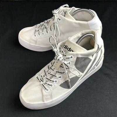 Originals COURTVANTAGE HEEL TREFOIL נעלי סניקרס נשים 24.0 לבן(מְשׁוּמָשׁ)