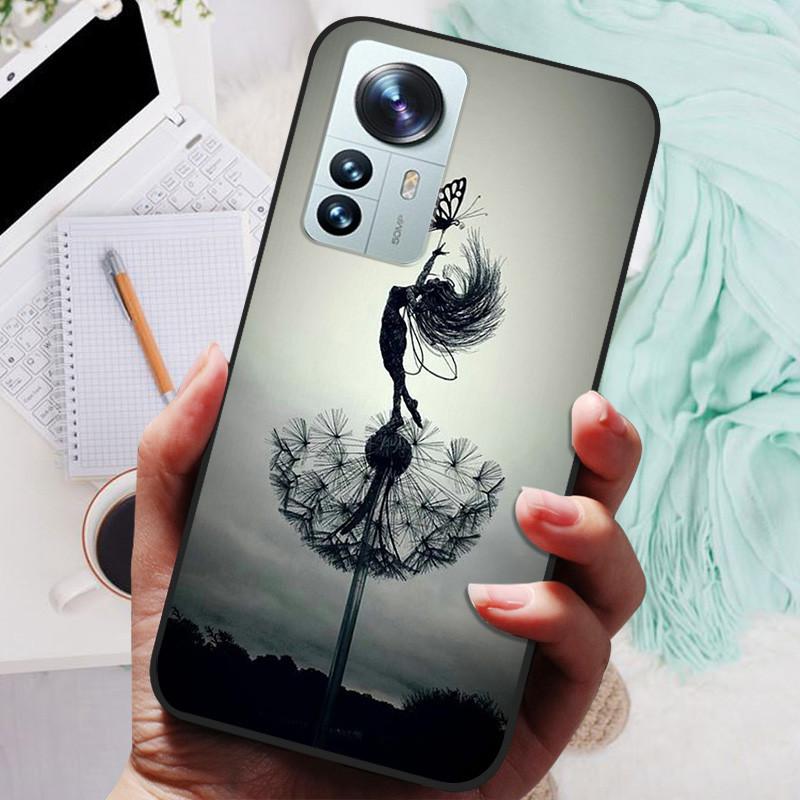 For Xiaomi 12 Pro Case Soft TPU Silicone Phone Covers for Xiaomi 12X 12 X 12Pro 5G Case Bumper Shockproof Coque Xiaomi12 Cover