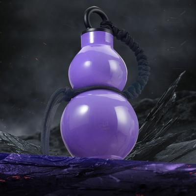 800ml Gourd Water Bottle with Straps Wu Kong Water Kettle Large Capacity Gourd Shaped Water Kettle for Wu Kong Game Fan