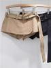 Retro Khaki Slimming Mini Skirt for Women - Autumn 2026 Edition: Anti-Exposure, Versatile, Hip-Hugging Design