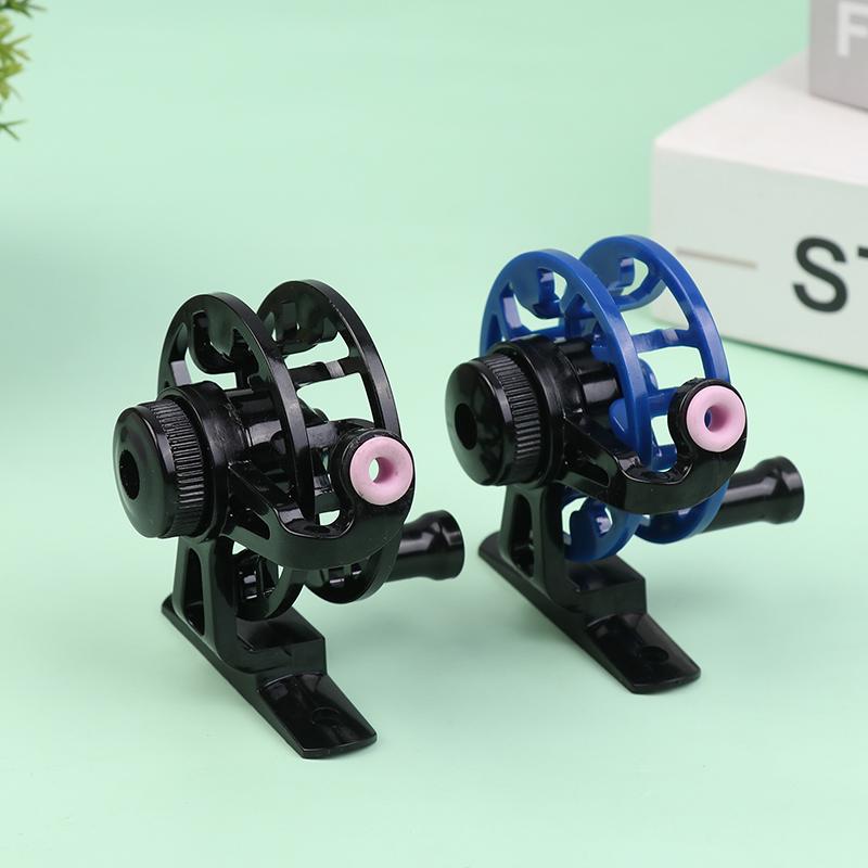 Abs Plastic Vertical Fish Reel For Carp Fishing Spool Fishing Tackle Gear Fishing Reel Lightweight Fishing Tackle