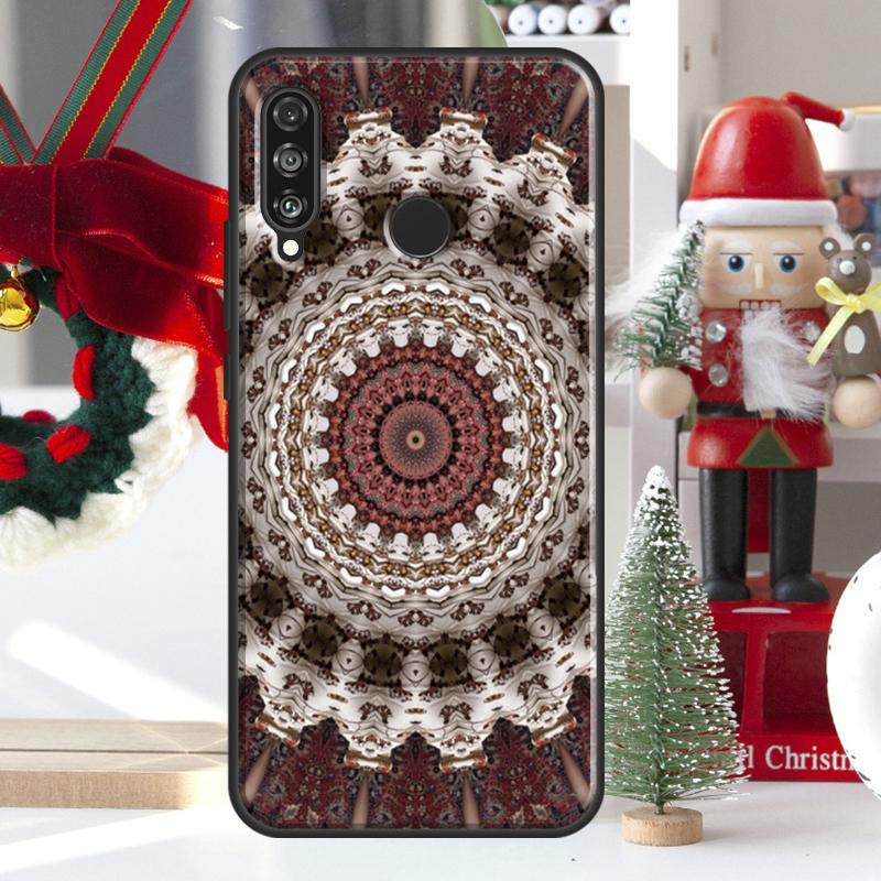 Floral Flower Mandala Design For Huawei Nova 5T 9 10 SE 7i 8i 11i 12i Y73 Y72 Y61 Y91 Y60 Y70 Y90 P20 P40 P30 Lite Case
