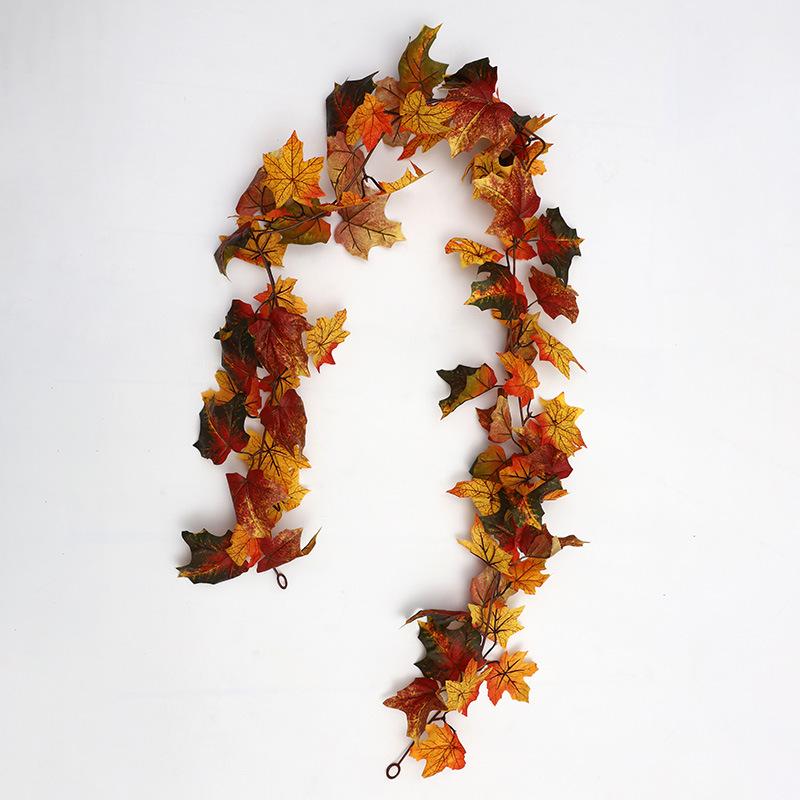 

Имитация ротанга Хэллоуин украшения осенний лист ротанга имитация кленового листа ротанга производители оптовая продажа