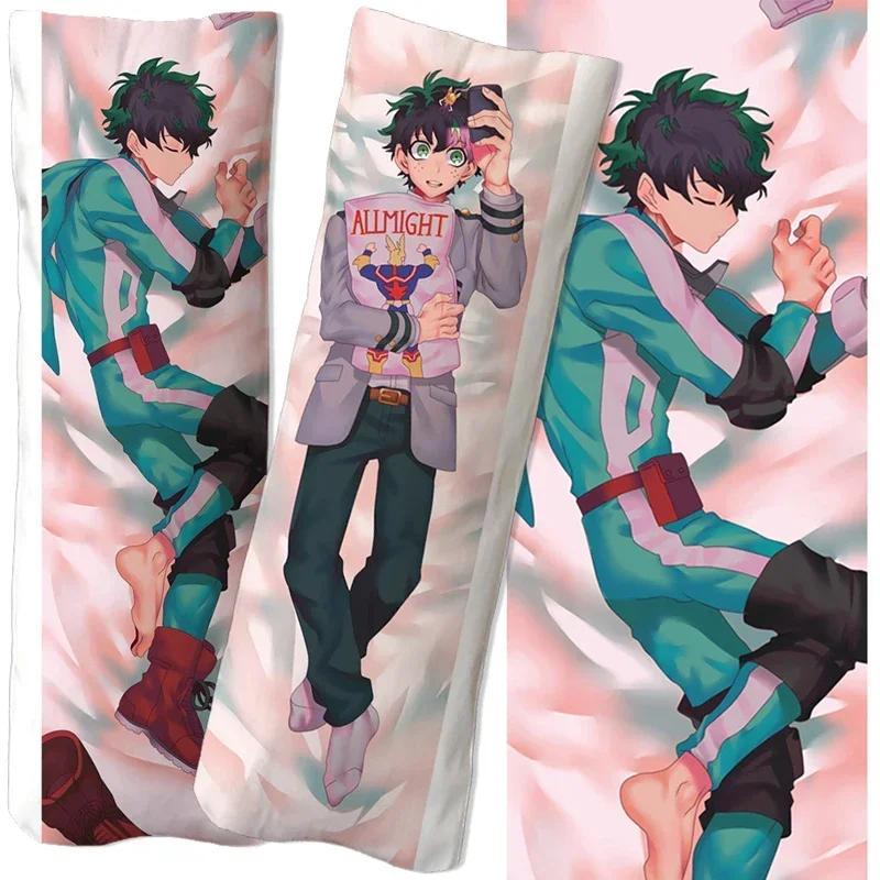 Anime My Hero Academia Bakugou Katsuki Dakimakura Povlak na polštář Polštářová povlaka Objímací povlak na polštář na tělo Hra Otaku Povlak na polštář