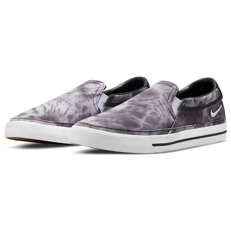 Nike Court Legacy Print Tie-Dye - Grey Fog Men Sneakers Multi-Color Dark-Smoke-Grey White DH1439-900