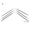 21~23cm Knitting Needles Set 3 Pcs 3.5mm 3mm 4.5mm