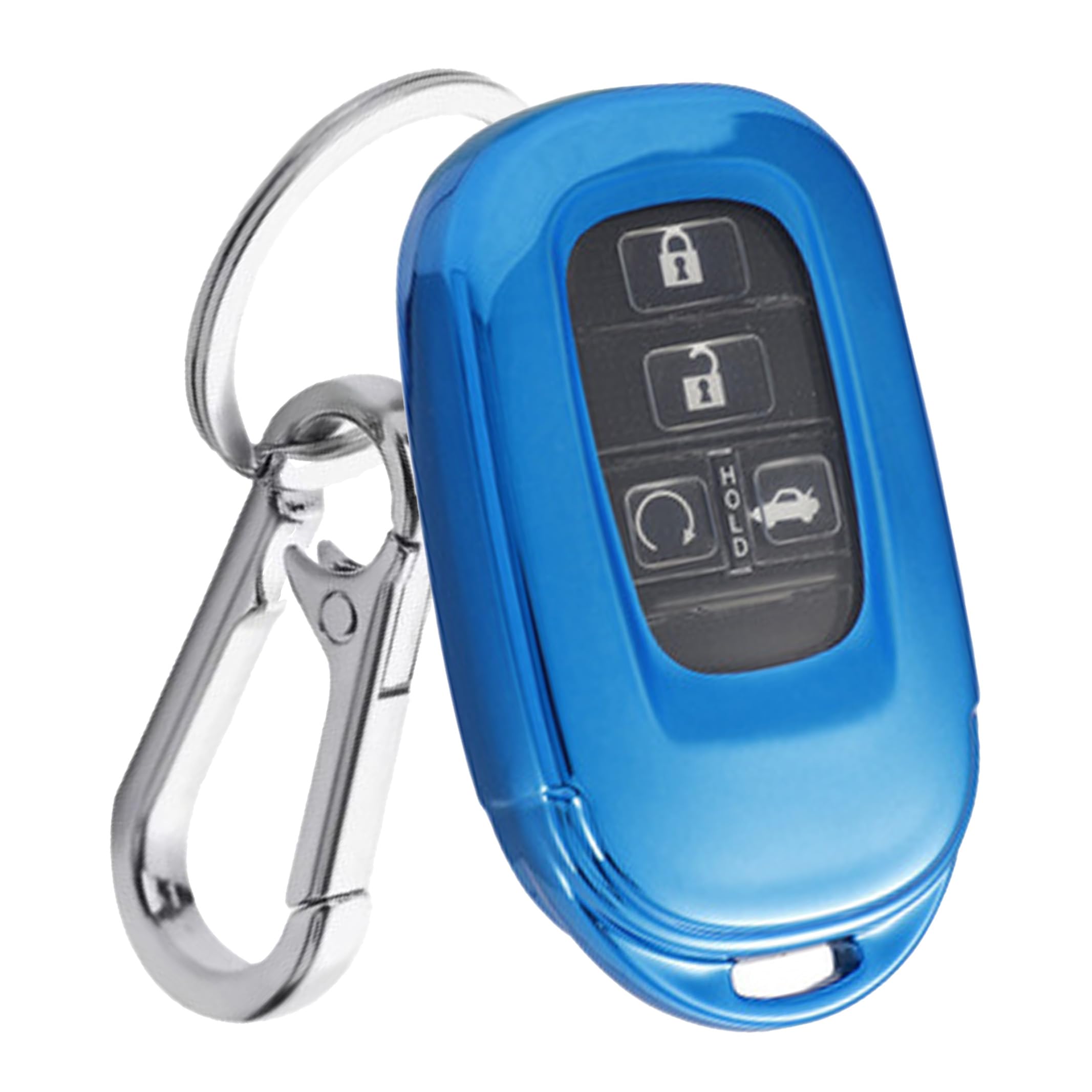 [FRACTAL CREATION] Key Case Key Cover Compatible with Honda New синий