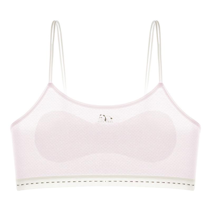 Seamless Breathable Camisole Bra for Young Girls - Ideal for Summer 70A