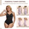Body modellante per donna Body modellante per il controllo della pancia Body perizoma senza cuciture Body con scollo a U senza schienale Top Vita trainer Intimo dimagrante