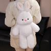 Rabbit Plush Bear Toy Backpack Cartoon Dolls Kids Birthday Gifts Decoration