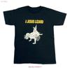 Vtg Le groupe The Jesus Lizard Pour les fans Coton Noir Taille Unique T-shirt In688 Vintage Doux Graphique Décontracté Polyvalent