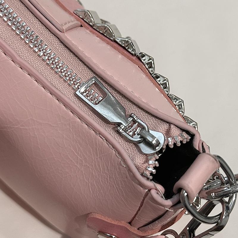 Daylight möchte süße und würzige Taschenketten süße und coole Mädchen Nischendesign Millennial Babes Halbmond-Achseltasche Sommer