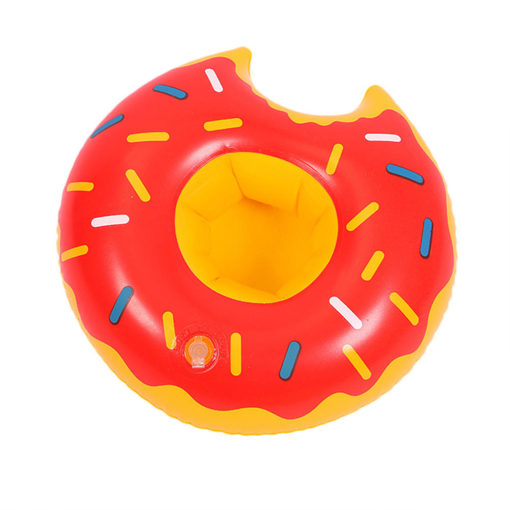 Sommer-Schwimmbad-Party-Getränkehalter, aufblasbare Schwimmschwimmer, Tassen-Pad