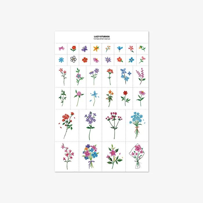 

Тату-мастер Хэ-юм 01 Временная наклейка-тату