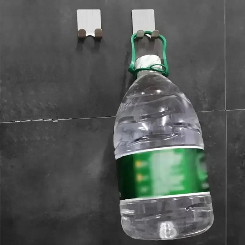 

2Pcs Razor Holder - 304 Stainless Steel Shaving Stand, Bathroom Shaver Storage Rack & Hook Organizer 2pcs gg