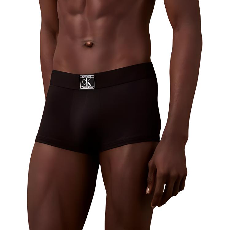 Calvin Klein Low Rise Comfortable Solid Color Boxer Briefs Men underwear Black 61904079-003 XL