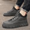 Brown Boot Working Shoes Men Men's Shoe Gothic Boots Taco Ankle Boots Work Safety Shoes Dress Booty Man Casual Sneakers Mens &