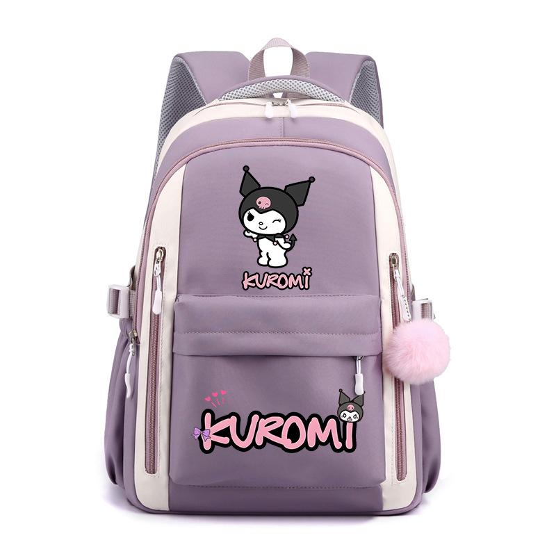 Cartoon Printed Schoolbag Japanese Primary School Students Junior High School Large Capacity Cute Cartoon Backpack