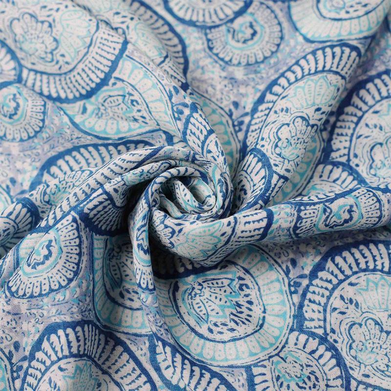 New Fashion Luxury Ladies Women Scarf Female Cotton Linen Shawl Tassel Four Seasons Versatile Floral Muslim Hijab 90*180cm