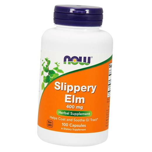 

Кора слизького в яза, Slippery Elm 400, Now Foods 100вегкапс (71128020) 100vcaps