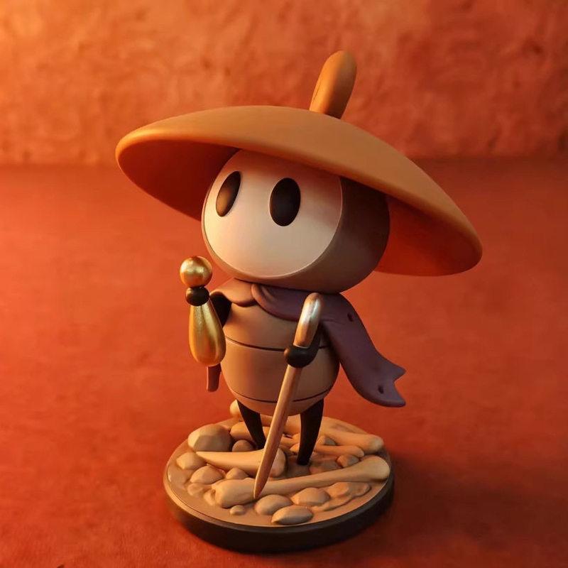 Hollow Knight Silksong Grimmkin Pilgrim Boxed Action Figure Collectible Desktop Decoration For Hollow Knight Game Enthusiasts