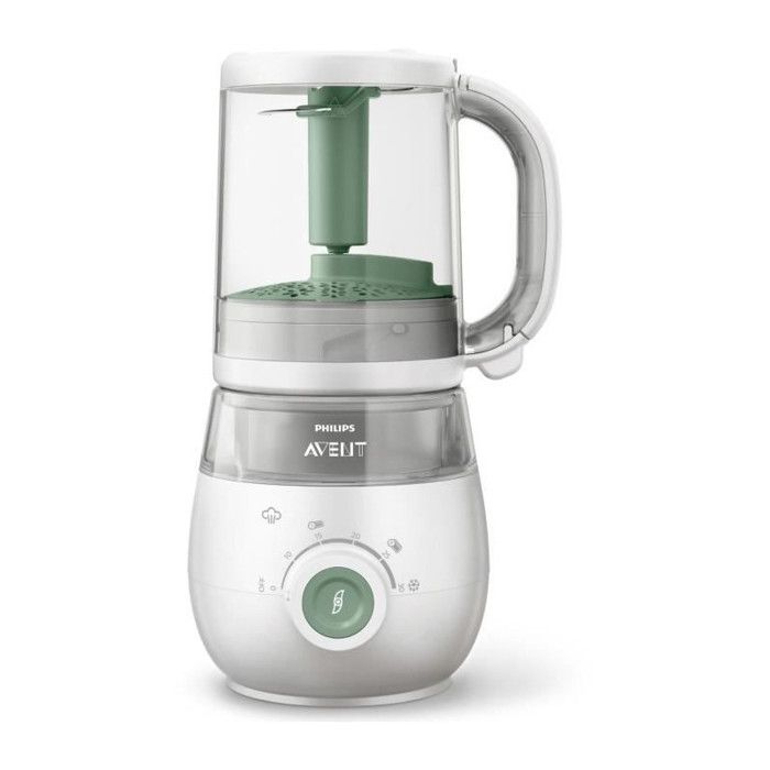 4-in-1 Baby-Dampfgarer-Mixer - PHILIPS AVENT - Dampfgaren - Mixen - Aufwärmen - Auftauen