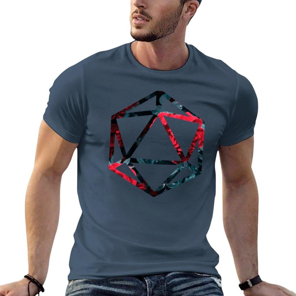 Red And Blue D20 TShirt Animal Prinfor Boys Street Wear Clothing For Unisex