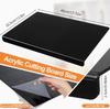 Acrylic Transparent Cutting Board for Fruits & Vegetables