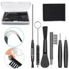 Universal Hearing Aid Cleaning Kit 6 Parts Cleaning Maintenance Wire Brush