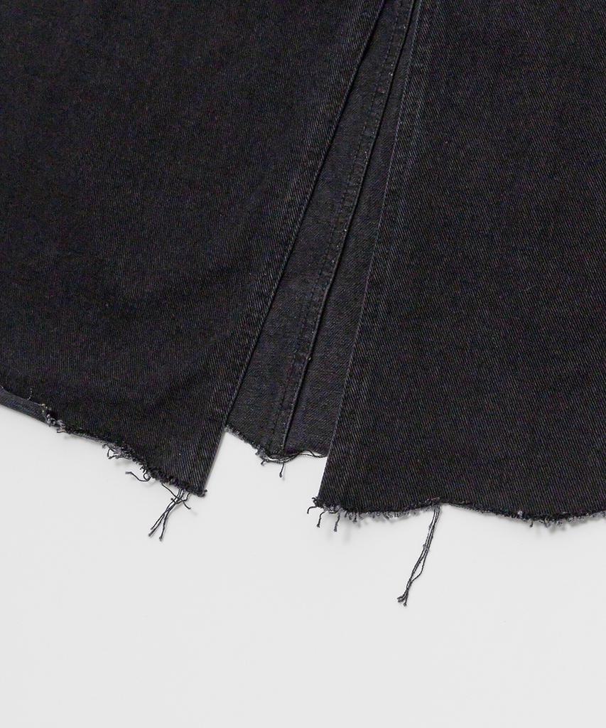 Eilubeu Long Front Slit Skirt Aaqjds101P
