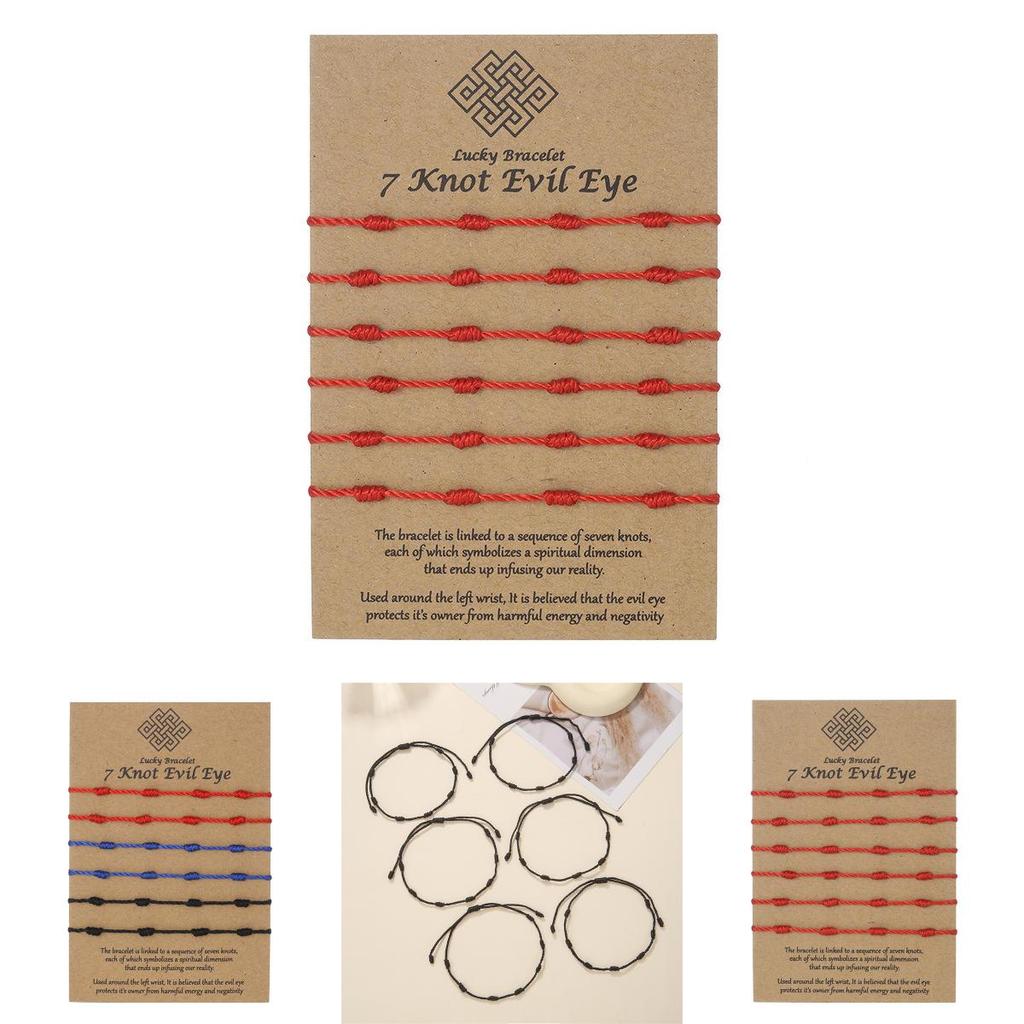 Boho Style Handmade Woven Bracelets With Adjustable Fit For Women