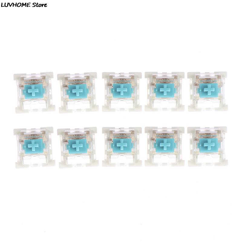 10Pcs Original Cherry MX Mechanical Keyboard Switch Axis Shaft Switch RGB blue