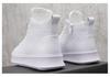 Trendy Men's 2024 White Hidden Heel High-Top Sneakers - Summer Casual Thick-Soled Martin Boots