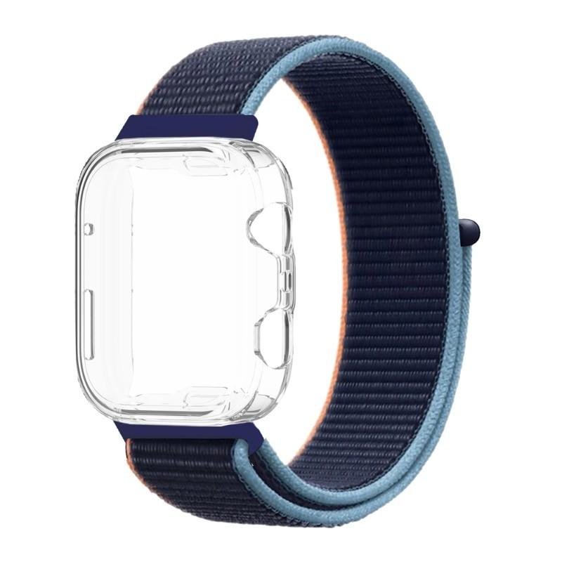 Nylon Loop Strap Sport Wristband with TPU Case Cover For Huawei Watch Fit 4 Fit4 Pro Fit 3