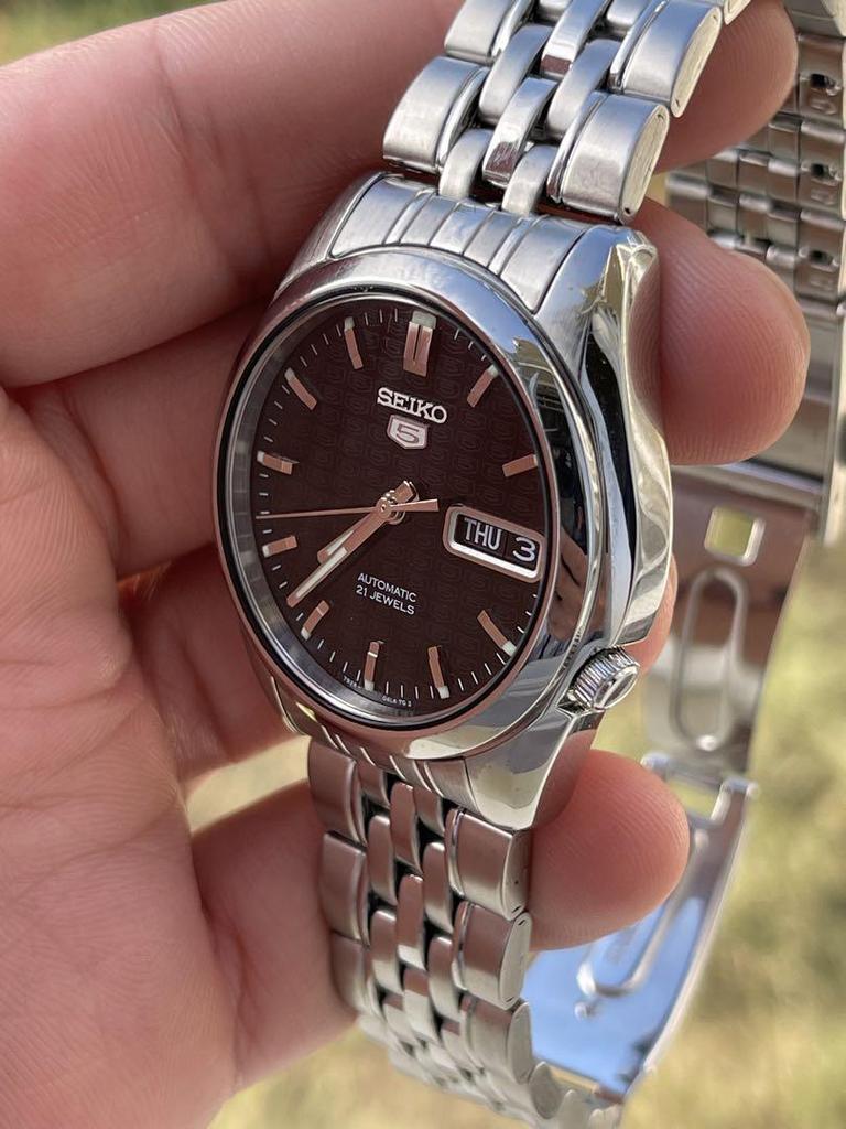 [USED] SEIKO Automatic Watch Black Dial