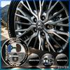 AABIG1 4PCS Car Wheel Center Hub Cap Covers Auto Rim Cover Emblem For Mercedes Benz W203 W204 W211 W210 W124 AMG W202 W220 CLA W212