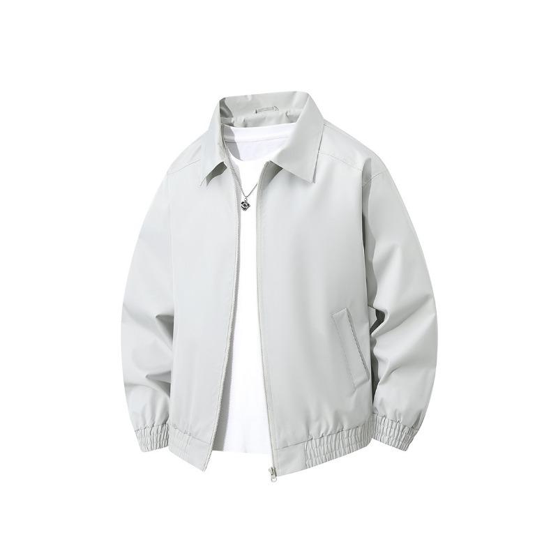 

Мужская весенняя куртка-пиджак высокого класса, длинная, красивая, повседневная, бейсбольная униформа 3XL