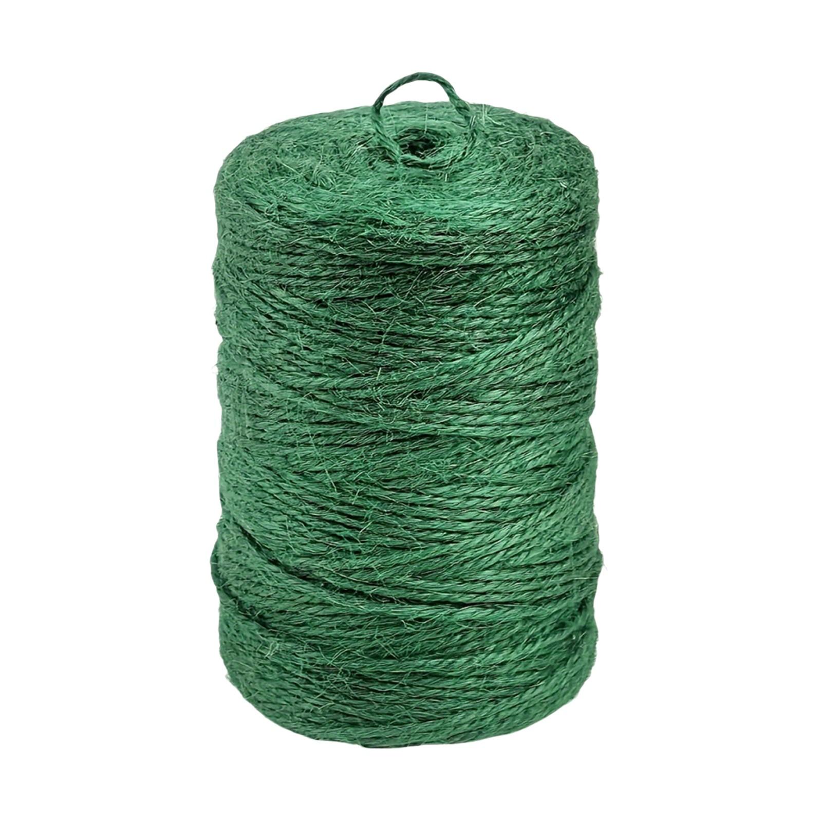 

2 мм Зеленый Растительный Шнур, Тонкий Пеньковый Шнур, Плетеный Шнур 2 шт. One Size зелёный